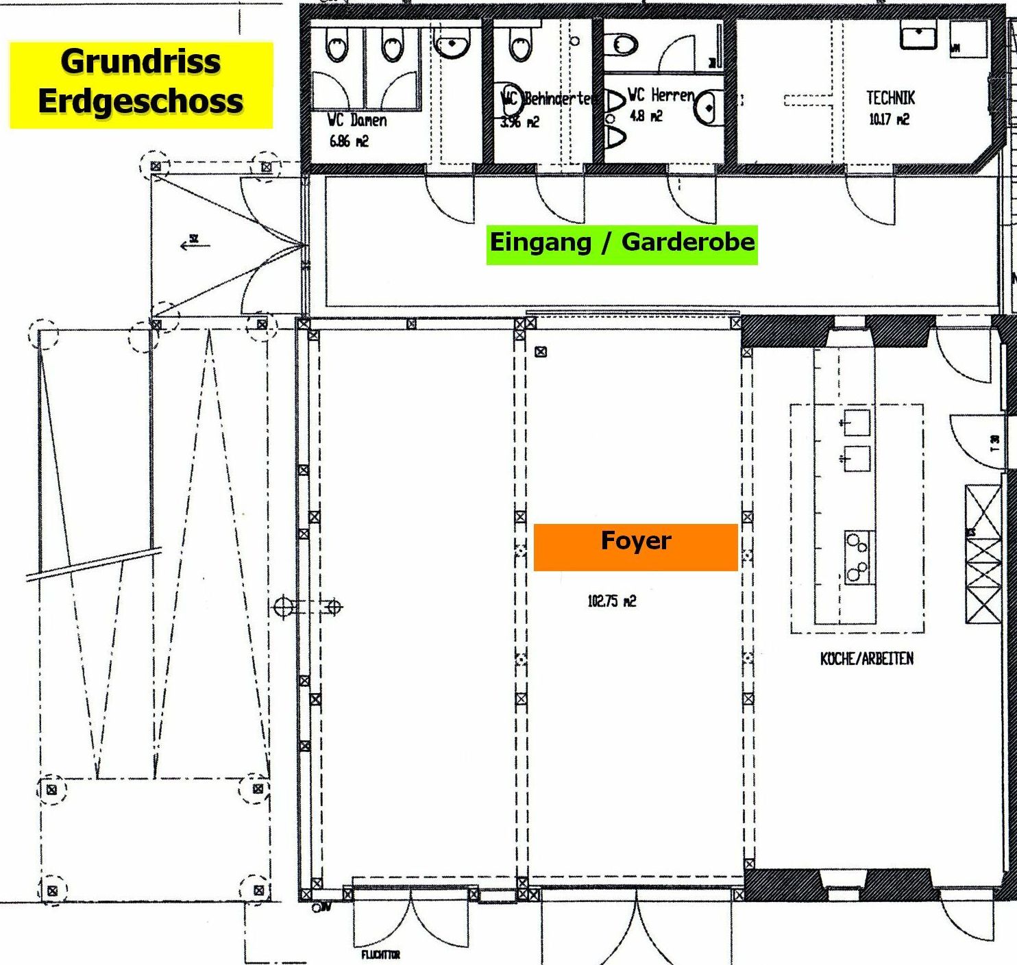 Grundriss Erdgeschoss